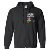 Apush Me Off A Cliff 2024 Funny Ap Exam For Students Full Zip Hoodie