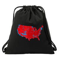 Accurate Map Of 2024 Election Results Drawstring Bag