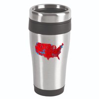 Accurate Map Of 2024 Election Results 16oz Travel Tumbler