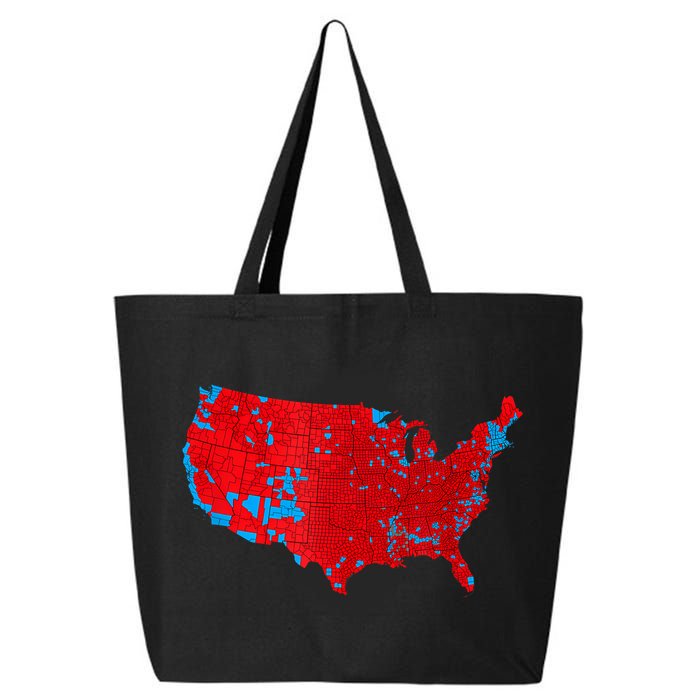 Accurate Map Of 2024 Election Results 25L Jumbo Tote