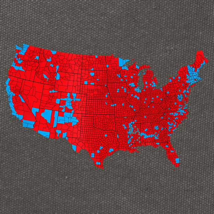 Accurate Map Of 2024 Election Results Cotton Canvas Backpack