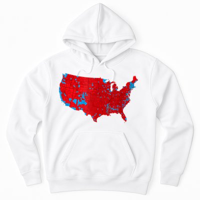 Accurate Map Of 2024 Election Results Hoodie
