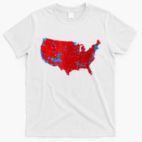 Accurate Map Of 2024 Election Results T-Shirt