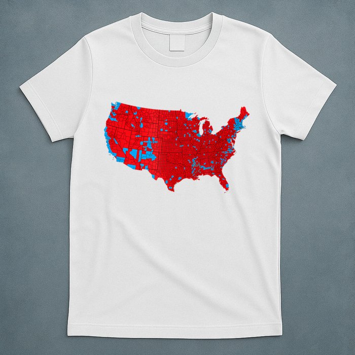 Accurate Map Of 2024 Election Results T-Shirt