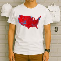 Accurate Map Of 2024 Election Results T-Shirt