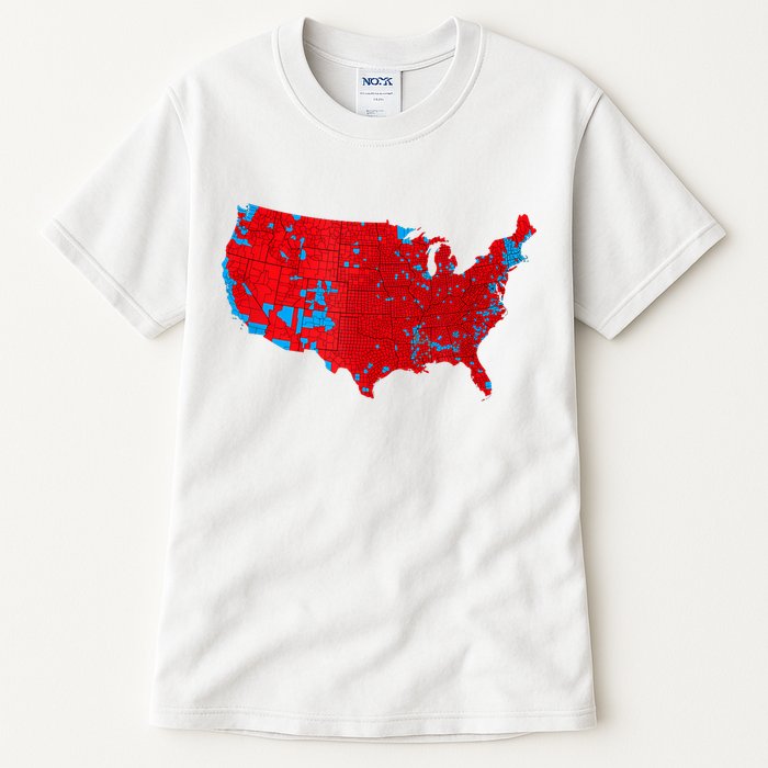 Accurate Map Of 2024 Election Results Tall T-Shirt