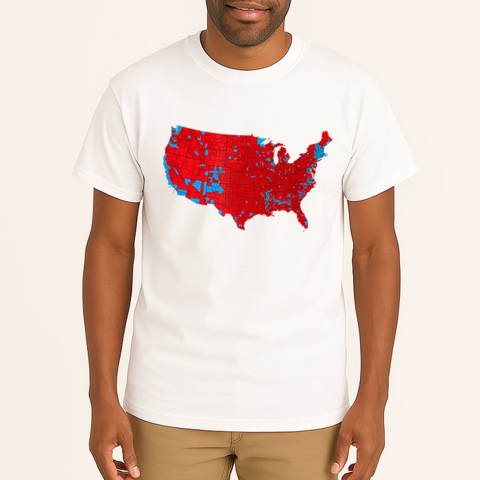 Accurate Map Of 2024 Election Results Tall T-Shirt