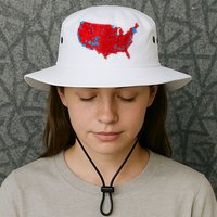 Accurate Map Of 2024 Election Results Bucket Hat