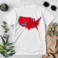 Accurate Map Of 2024 Election Results Premium T-Shirt
