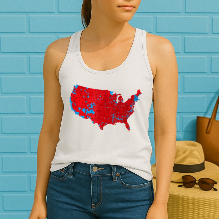 Accurate Map Of 2024 Election Results Womens Tank Top