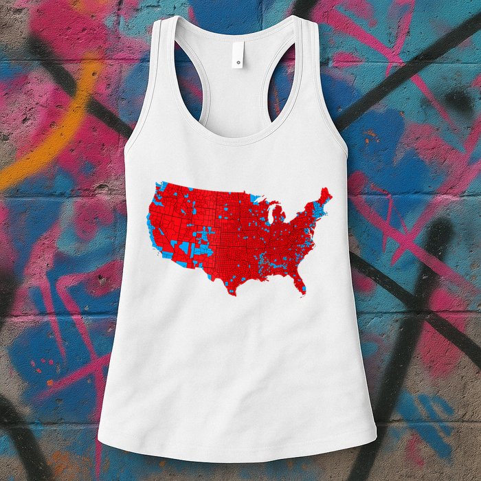 Accurate Map Of 2024 Election Results Womens Tank Top