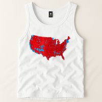 Accurate Map Of 2024 Election Results Tank Top