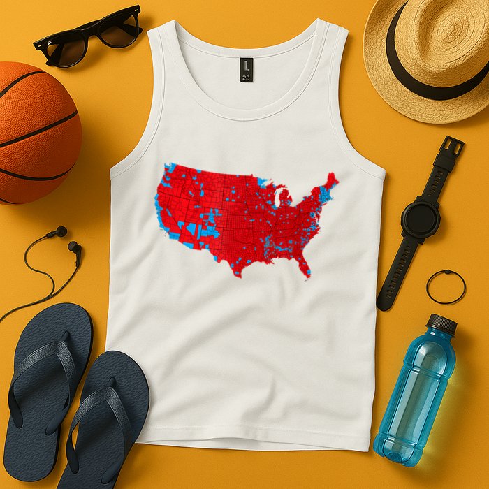 Accurate Map Of 2024 Election Results Tank Top