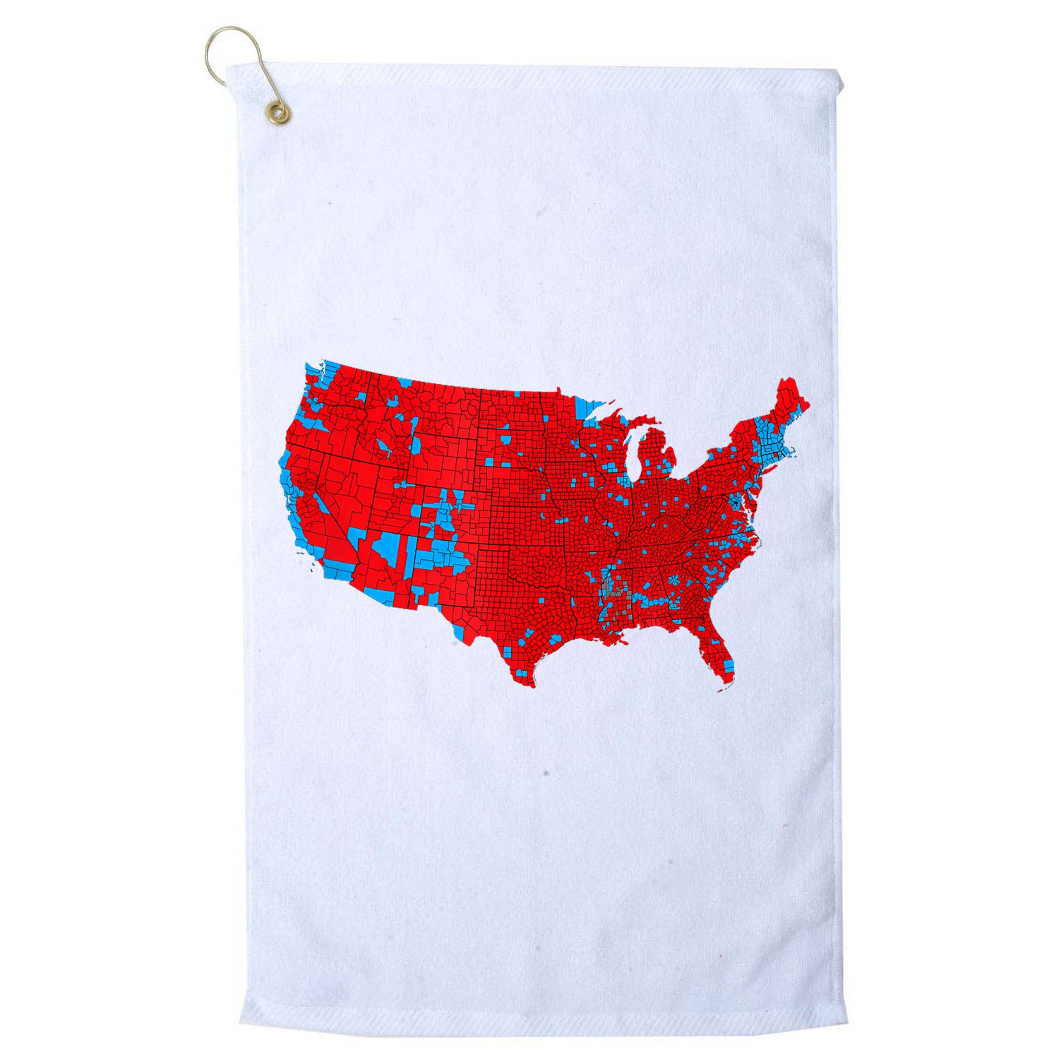Accurate Map Of 2024 Election Results Golf Towel