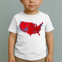 Accurate Map Of 2024 Election Results Toddler T-Shirt