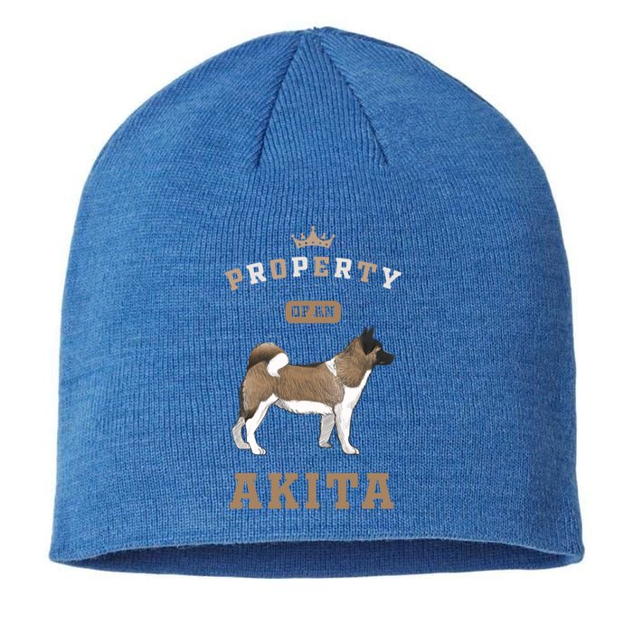 Akita Mom Or Akita Dad For Japanese Akita Or American Akita Gift Sustainable Beanie