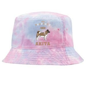 Akita Mom Or Akita Dad For Japanese Akita Or American Akita Gift Tie-Dyed Bucket Hat