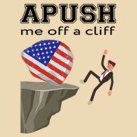 Apush Me Off A Cliff 2024 Ap Exam For Students Funny Trendy Drawstring Bag