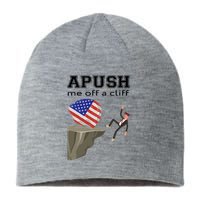 Apush Me Off A Cliff 2024 Ap Exam For Students Funny Trendy Sustainable Beanie