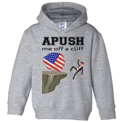 Apush Me Off A Cliff 2024 Ap Exam For Students Funny Trendy Toddler Hoodie