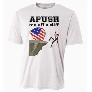 Apush Me Off A Cliff 2024 Ap Exam For Students Funny Trendy Cooling Performance Crew T-Shirt