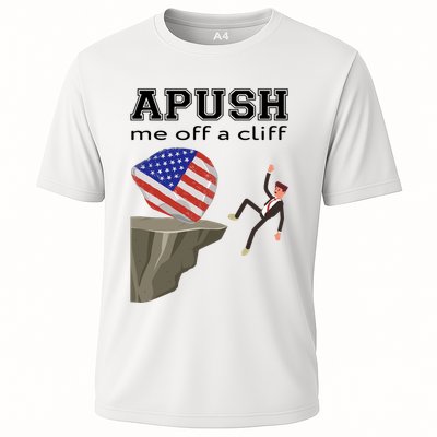 Apush Me Off A Cliff 2024 Ap Exam For Students Funny Trendy Performance Shirt