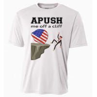 Apush Me Off A Cliff 2024 Ap Exam For Students Funny Trendy Cooling Performance Crew T-Shirt