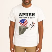 Apush Me Off A Cliff 2024 Ap Exam For Students Funny Trendy Tall T-Shirt