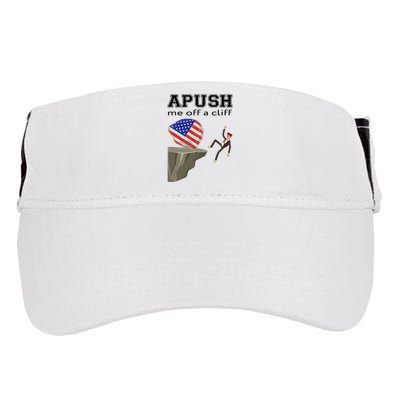 Apush Me Off A Cliff 2024 Ap Exam For Students Funny Trendy Adult Drive Performance Visor