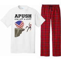 Apush Me Off A Cliff 2024 Ap Exam For Students Funny Trendy Pajama Set