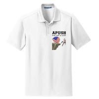 Apush Me Off A Cliff 2024 Ap Exam For Students Funny Trendy Dry Zone Grid Polo