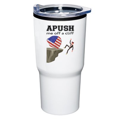 Apush Me Off A Cliff 2024 Ap Exam For Students Funny Trendy Tumbler