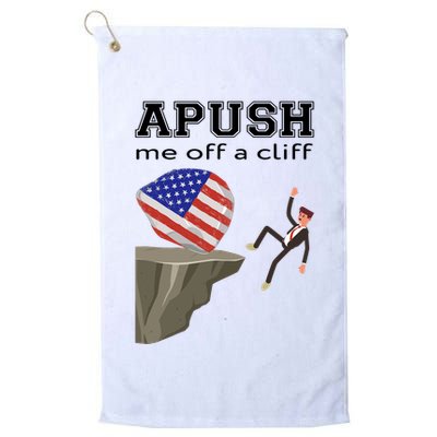 Apush Me Off A Cliff 2024 Ap Exam For Students Funny Trendy Golf Towel