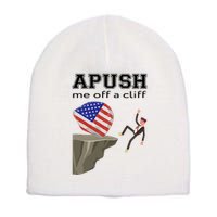 Apush Me Off A Cliff 2024 Ap Exam For Students Funny Trendy Short Acrylic Beanie