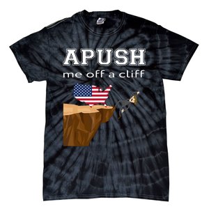 Apush Me Off A Cliff 2024 Ap Exam For Students Funny Trendy Tie-Dye T-Shirt