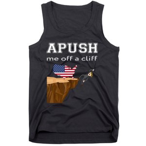 Apush Me Off A Cliff 2024 Ap Exam For Students Funny Trendy Tank Top