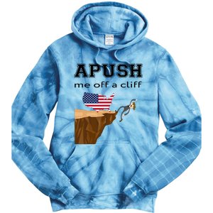 Apush Me Off A Cliff 2024 Ap Exam For Students Funny Trendy Tie Dye Hoodie