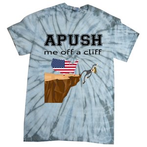 Apush Me Off A Cliff 2024 Ap Exam For Students Funny Trendy Tie-Dye T-Shirt