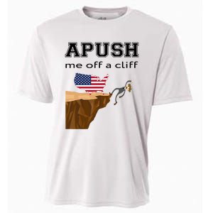 Apush Me Off A Cliff 2024 Ap Exam For Students Funny Trendy Cooling Performance Crew T-Shirt