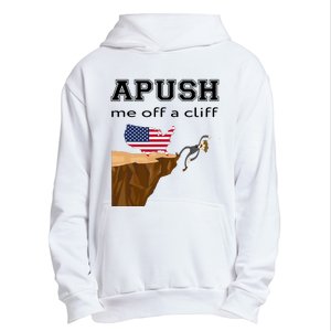 Apush Me Off A Cliff 2024 Ap Exam For Students Funny Trendy Urban Pullover Hoodie