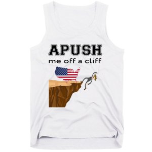 Apush Me Off A Cliff 2024 Ap Exam For Students Funny Trendy Tank Top