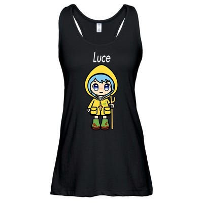 Anime Mascot Of The 2025 Jubilee Ladies Essential Flowy Tank