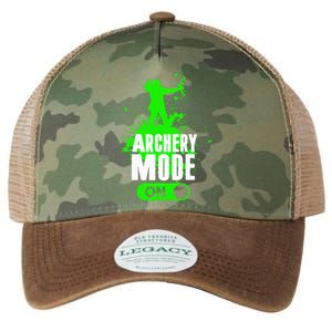 Archery Mode On Cool Hunting Bow Arrow Archer Legacy Tie Dye Trucker Hat