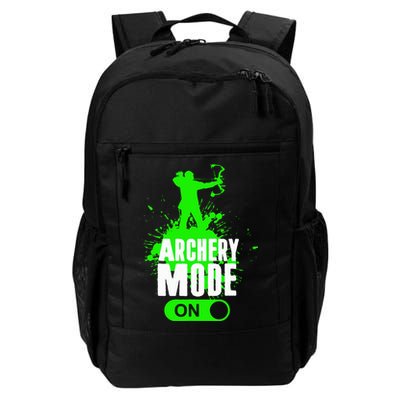 Archery Mode On Cool Hunting Bow Arrow Archer Backpack