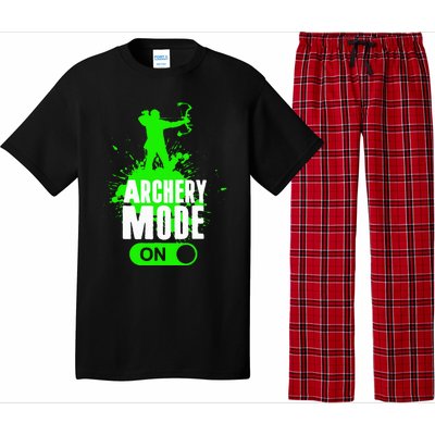 Archery Mode On Cool Hunting Bow Arrow Archer Pajama Set