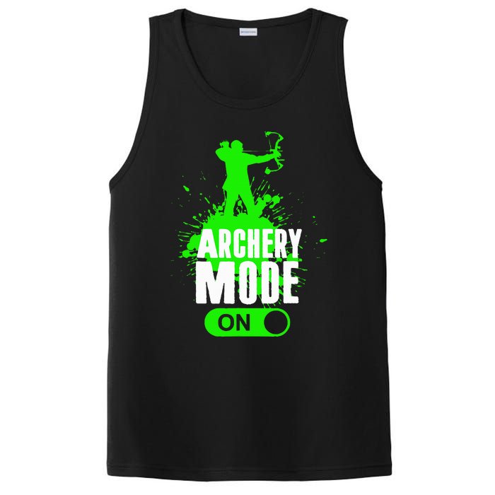 Archery Mode On Cool Hunting Bow Arrow Archer PosiCharge Competitor Tank