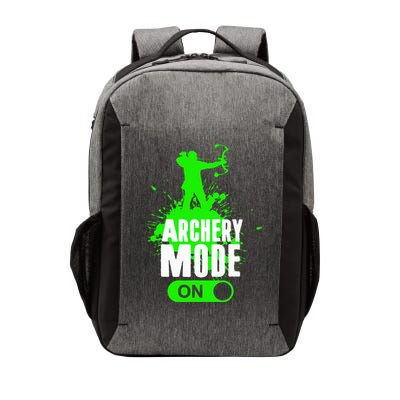 Archery Mode On Cool Hunting Bow Arrow Archer Vector Backpack