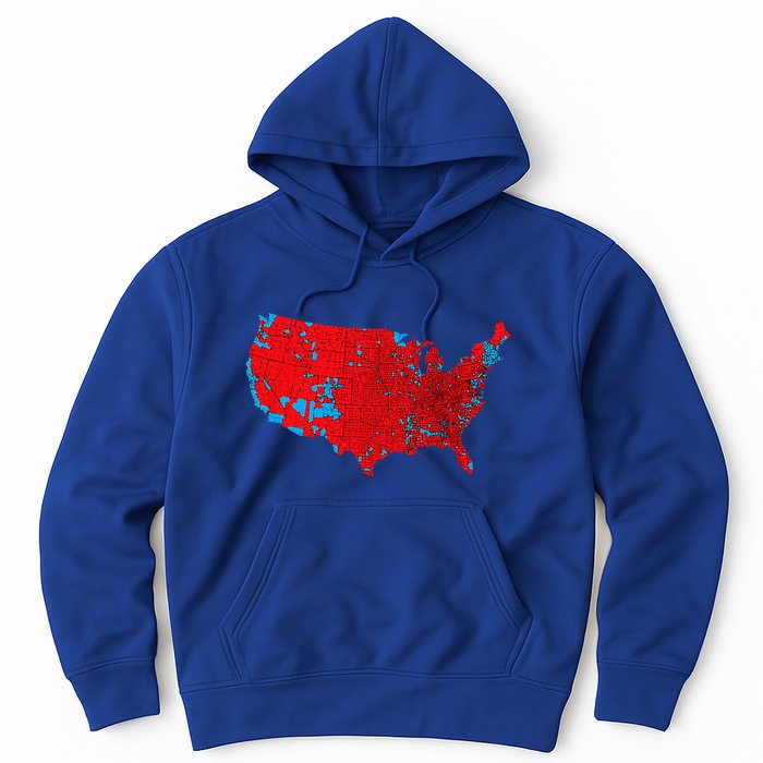 Accurate Map Of 2024 Election Results Hoodie