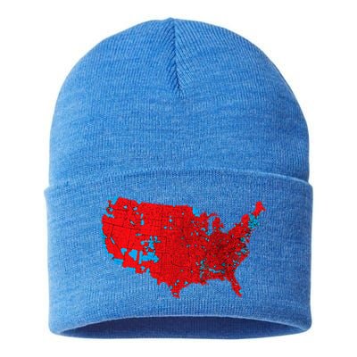 Accurate Map Of 2024 Election Results Sustainable Knit Beanie