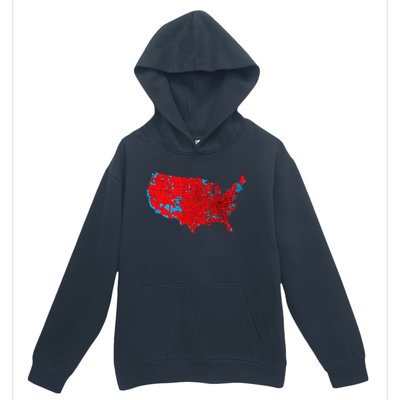 Accurate Map Of 2024 Election Results Urban Pullover Hoodie